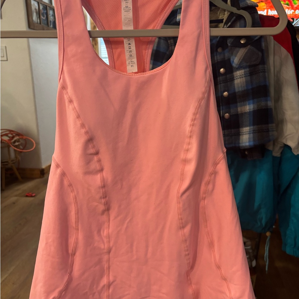 Lululemon Athletica Pink Tank Top